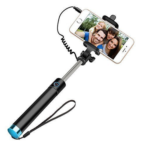 lading Kietelen Dekking Selfie stick, Geekee [3-In-1] Wired Selfie Stick Self-portrait Extenda –  Geekee® | Official Website | Born to Unbound Audio